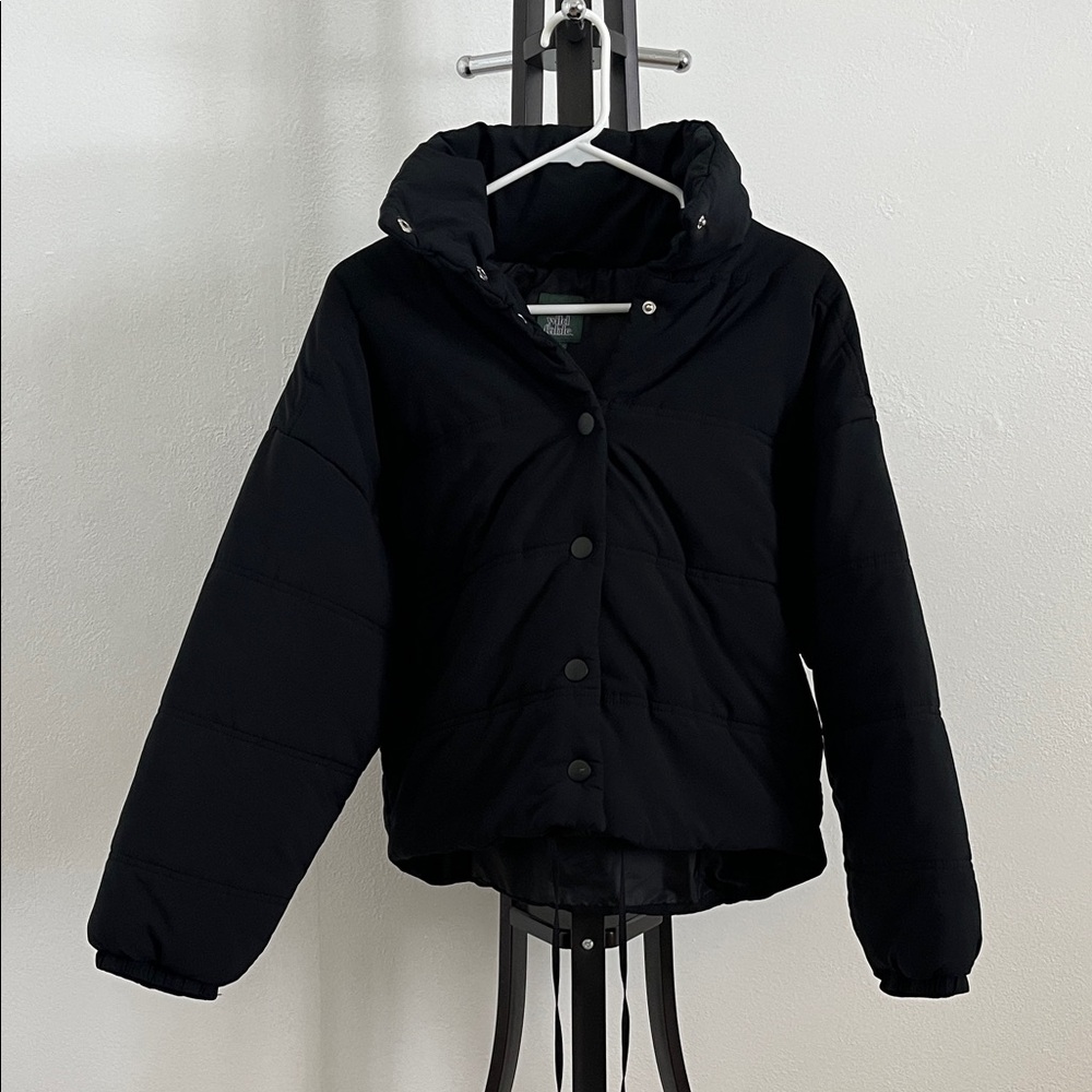 Wild Fable Black Puffer Jacket